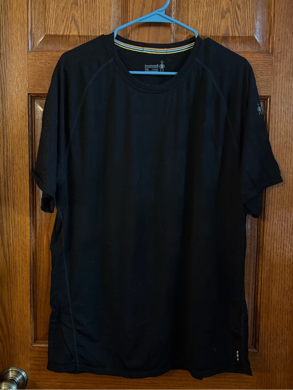 Smartwool Men’s XXL Black Pullover Shirt Short Sleeves